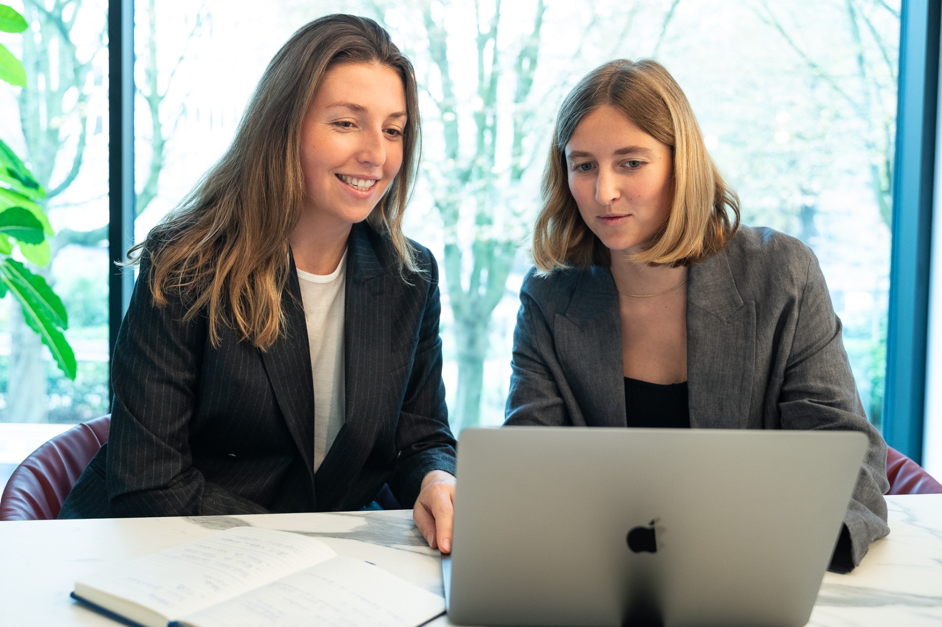 ESGlogic team analysing climate risks